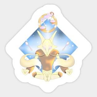 Magician LIBRA (Zodiac Sign) Sticker